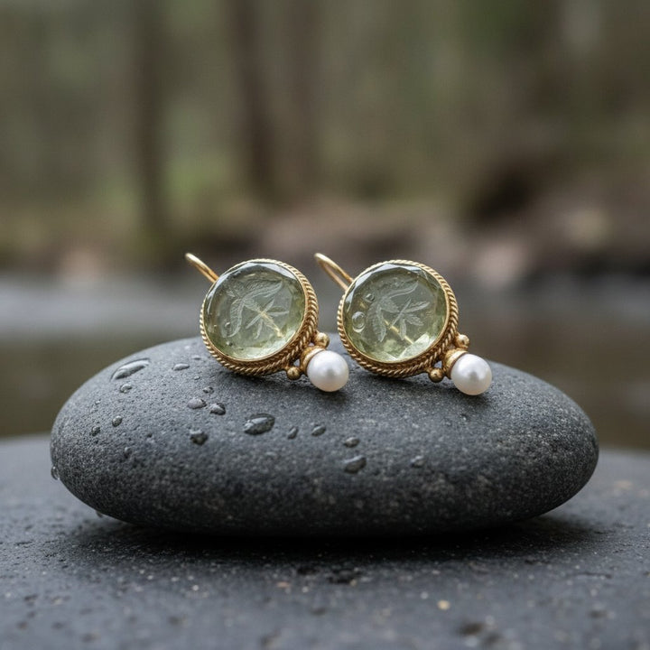 Delphine Vintage Earrings