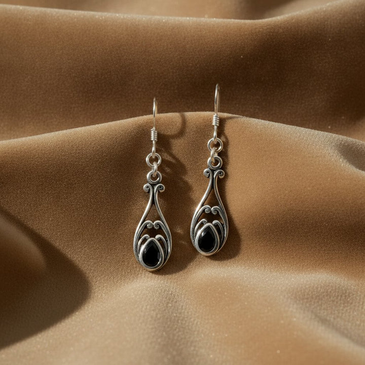 Liviana Onyx Earrings