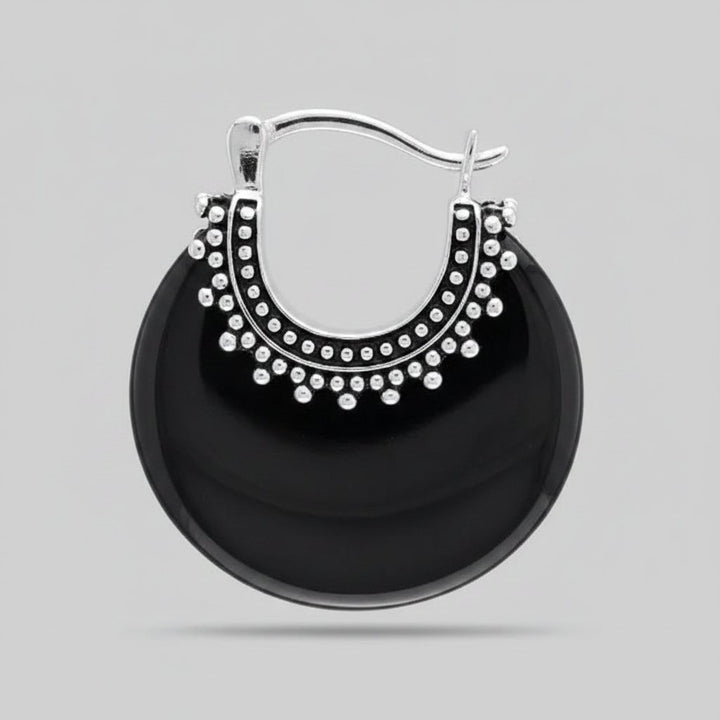 Rosalie Onyx Earrings