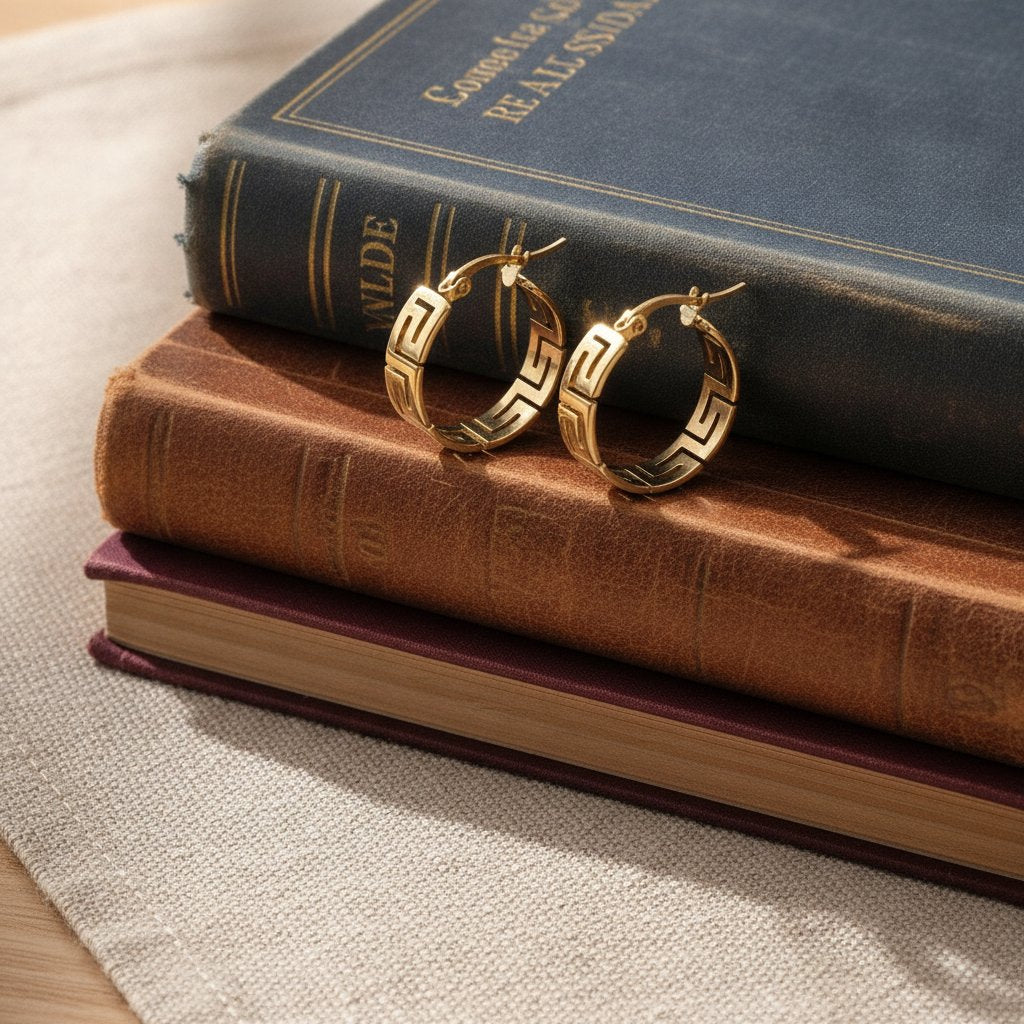 Lourdes Gold Earrings