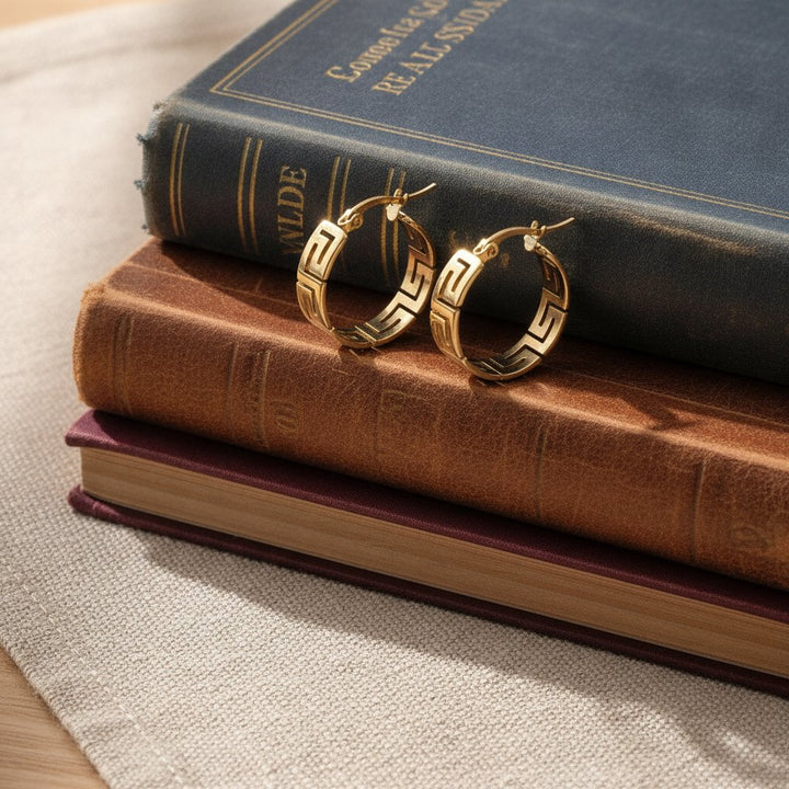 Lourdes Gold Earrings