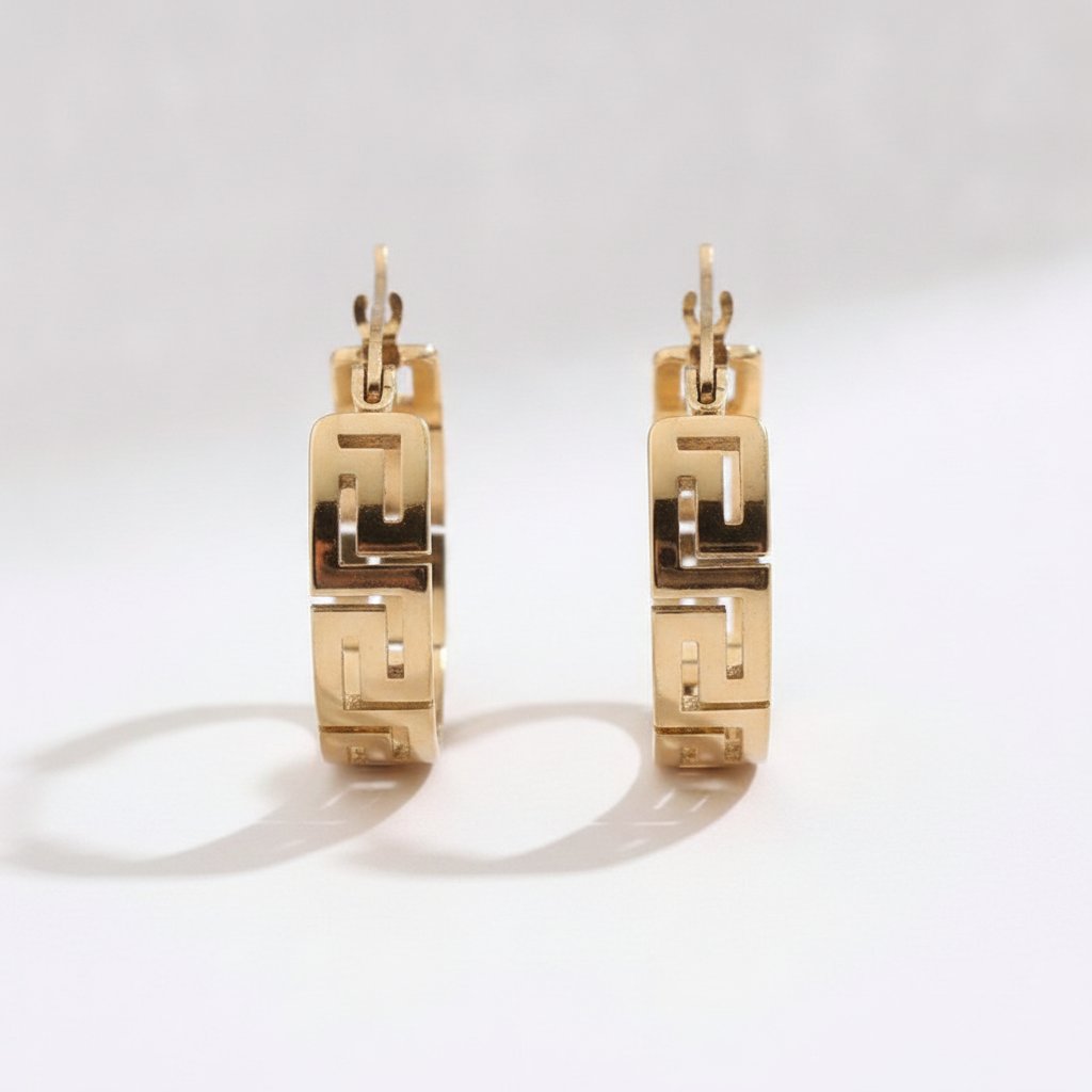 Lourdes Gold Earrings