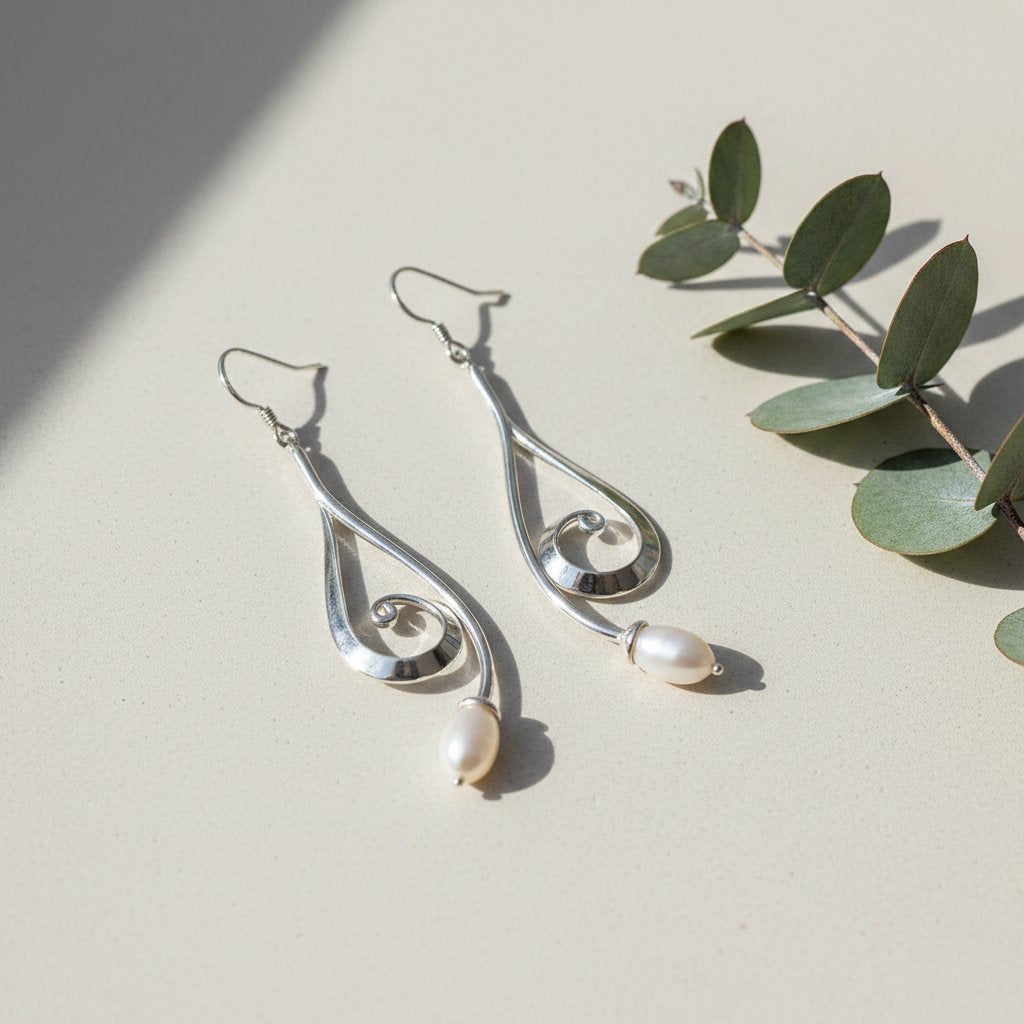 Lourdes Pearl Earrings