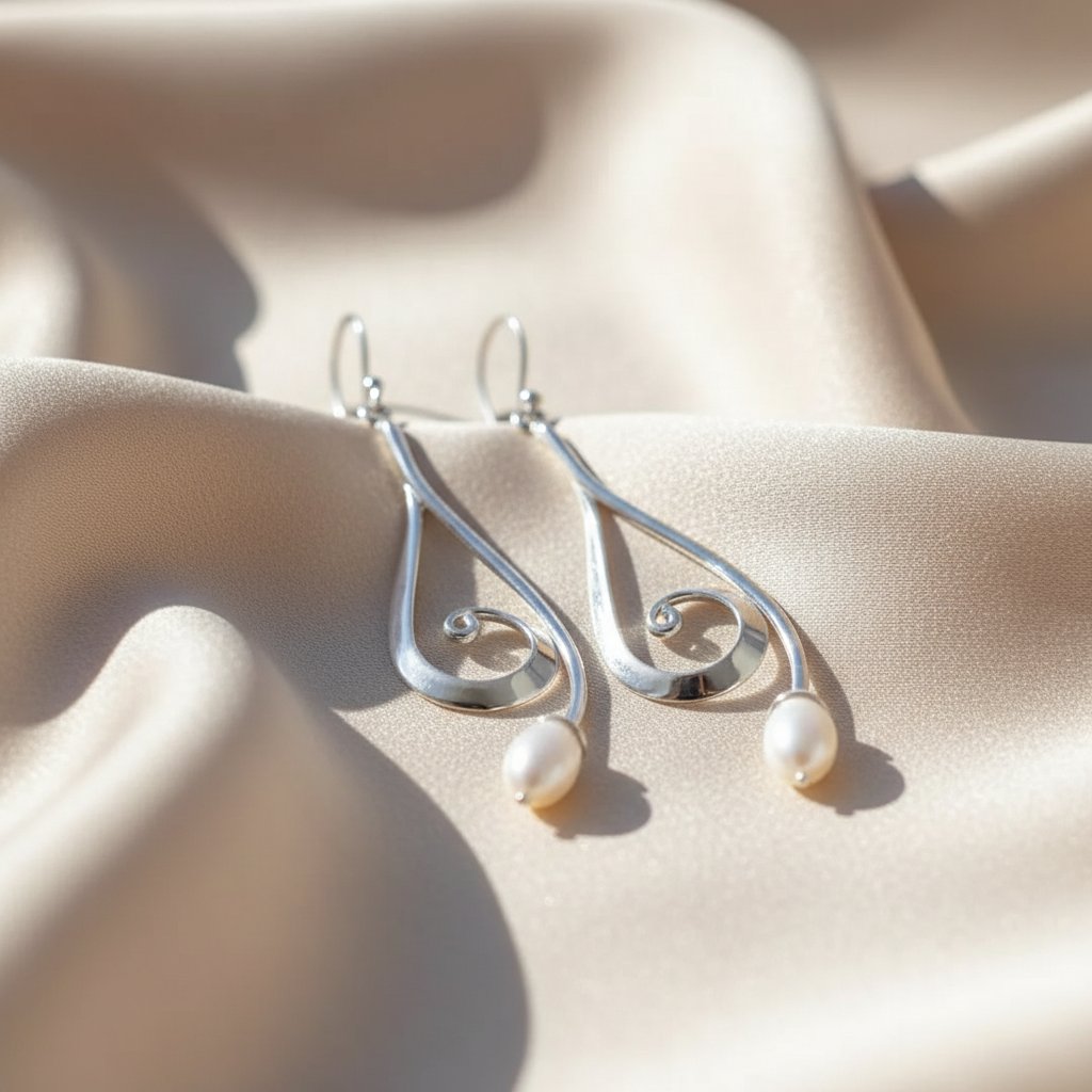 Lourdes Pearl Earrings