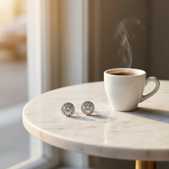 Valentine Diamond Earrings