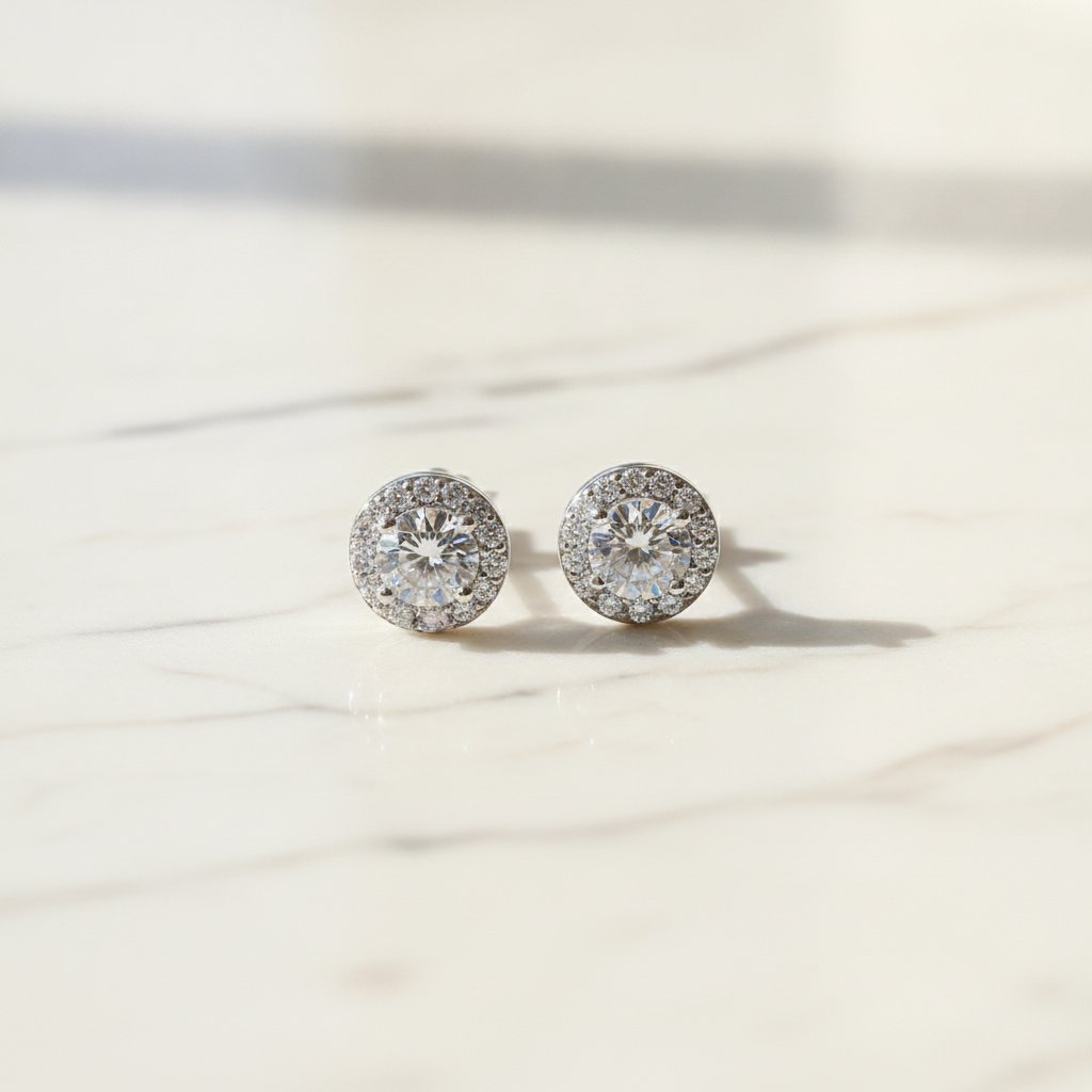 Valentine Diamond Earrings