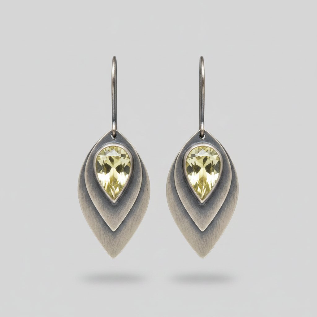 Fiora Citrine Earrings