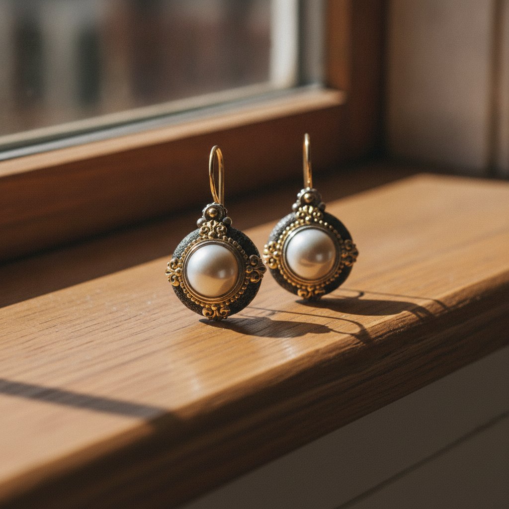 Bijou Pearl Earrings