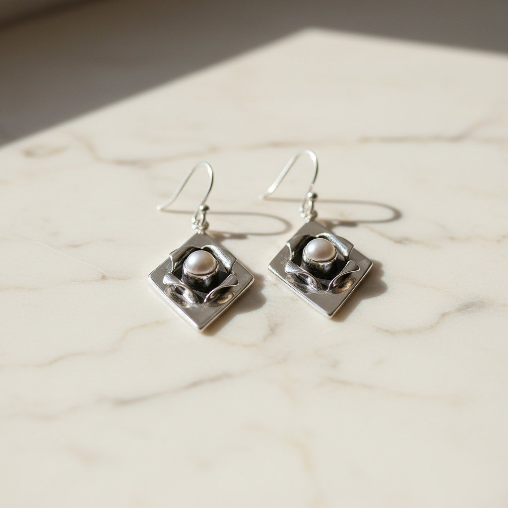 Bijou Pearl Earrings