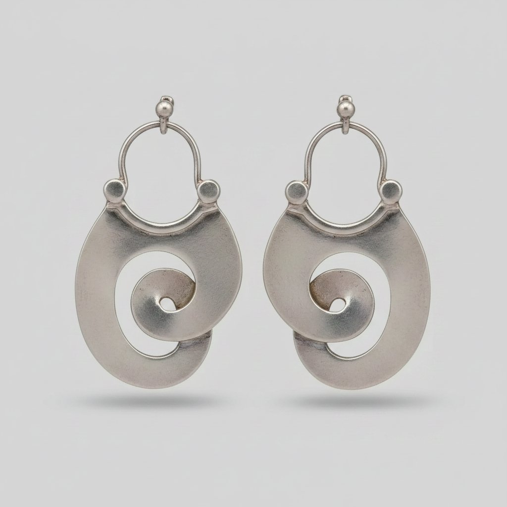 Oceane Silver Earrings