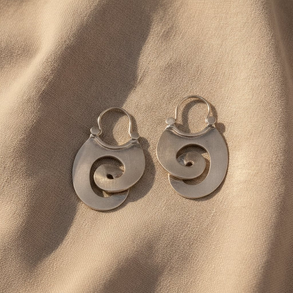 Oceane Silver Earrings