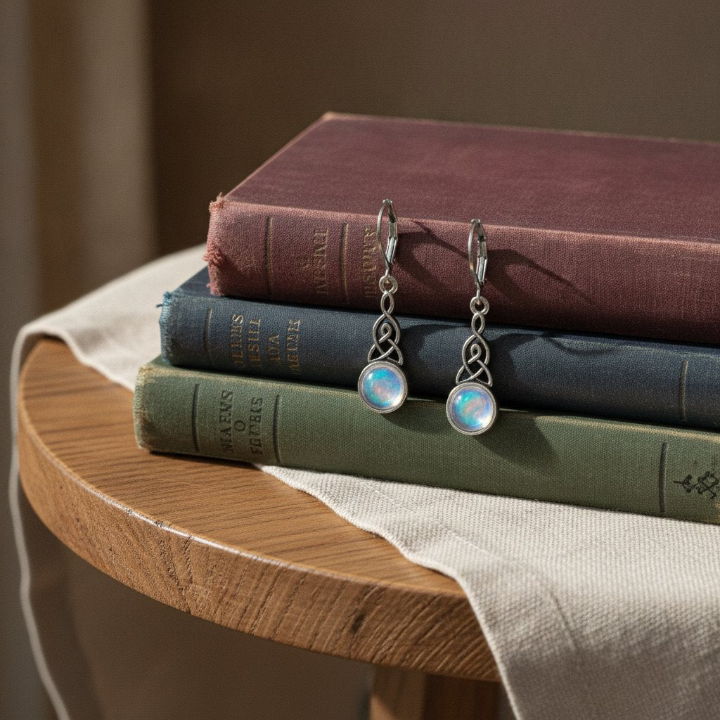 Elowen Moonstone Earrings
