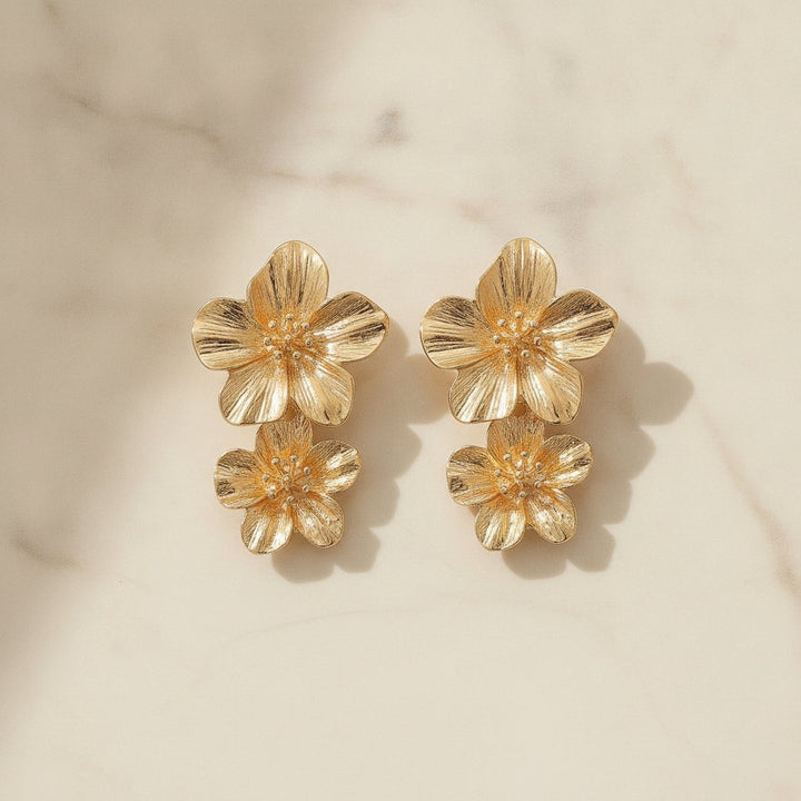 Cerise Gold Earrings