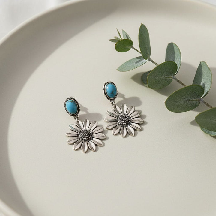 Zelie Turquoise Earrings