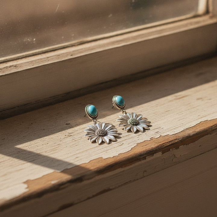 Zelie Turquoise Earrings