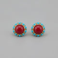 Delphine Ruby Earrings