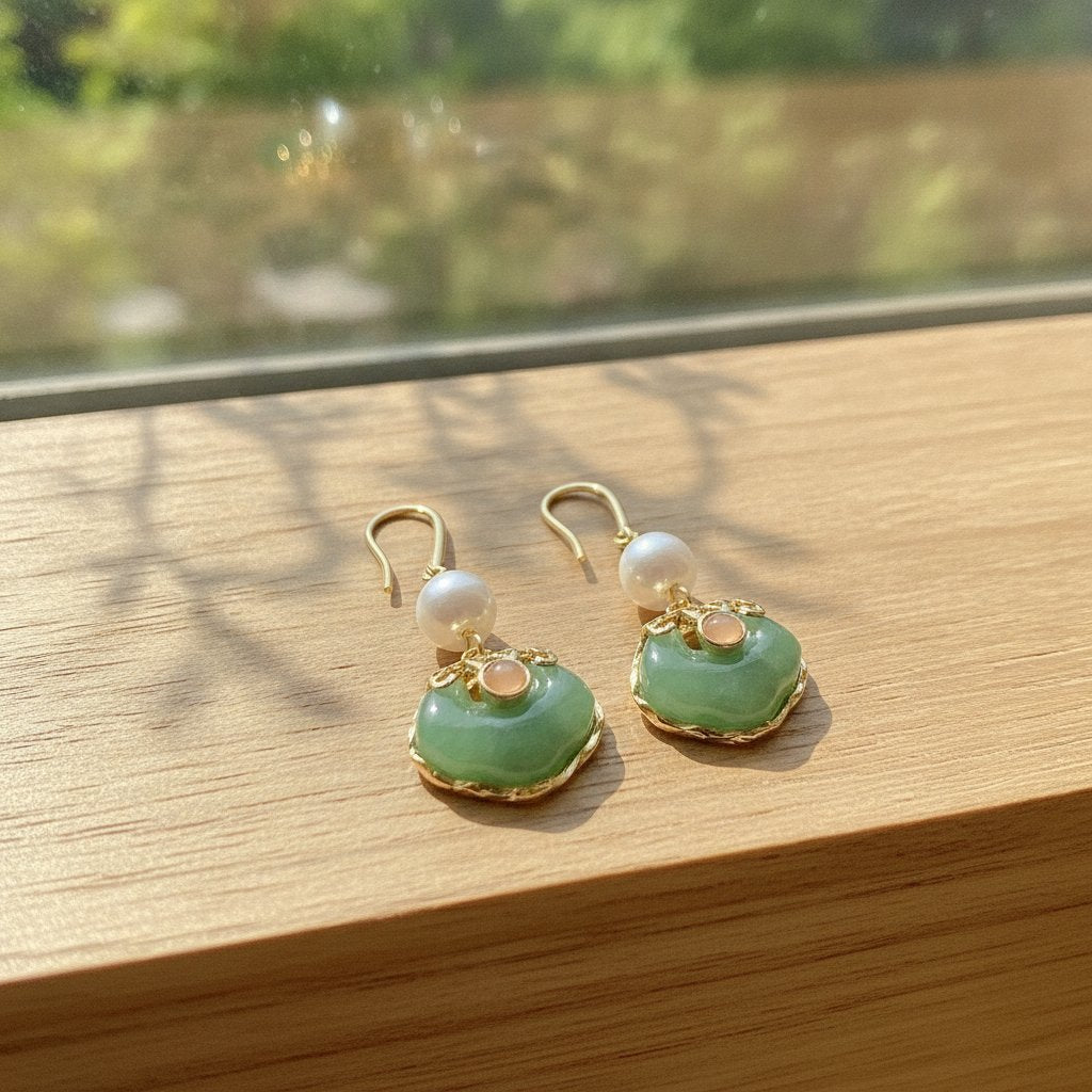 Mirabelle Pearl Earrings