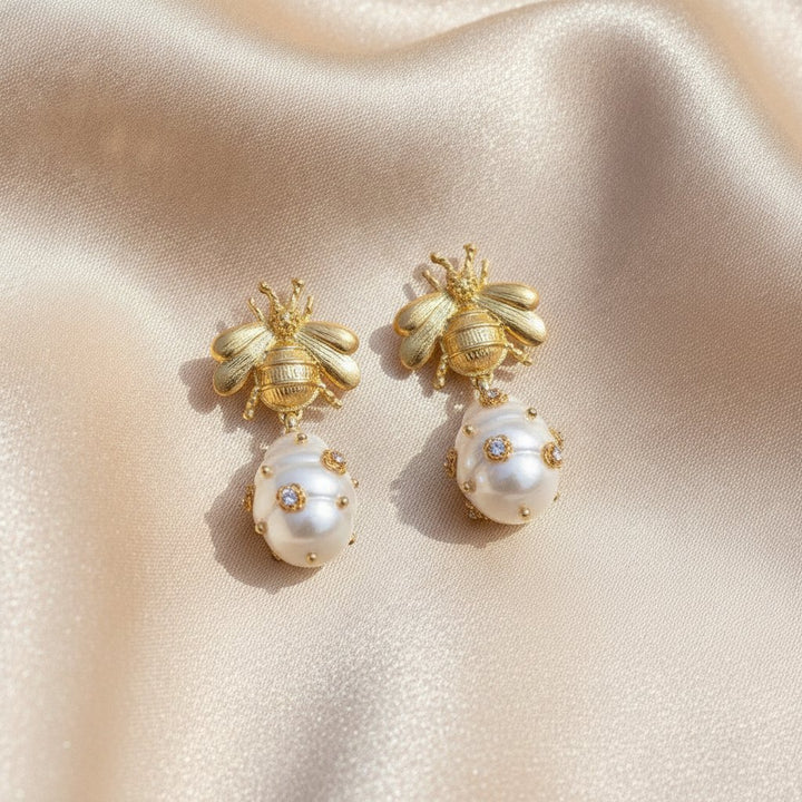 Mirabelle Pearl Earrings