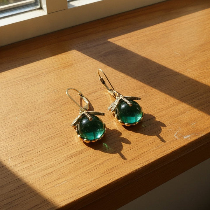 Ysolde Emerald Earrings