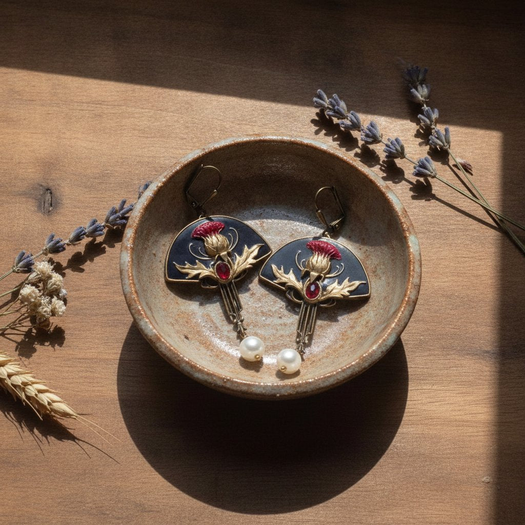Quilla Vintage Earrings