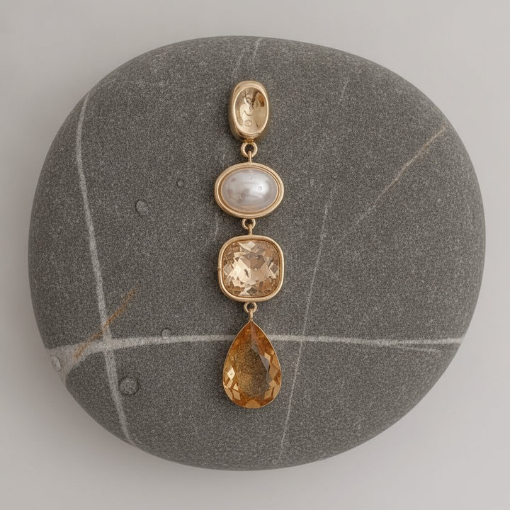 Wren Citrine Earrings