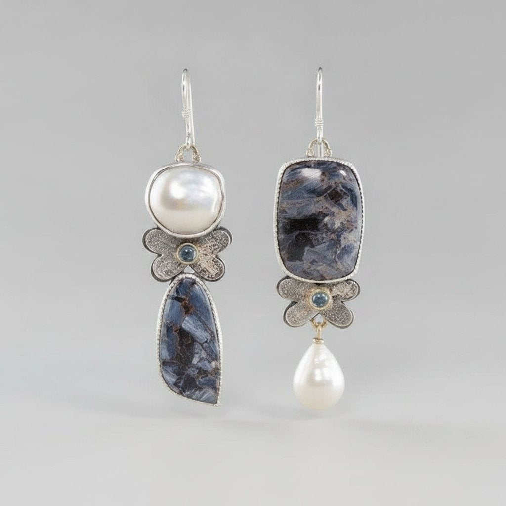 Zelie Sapphire Earrings