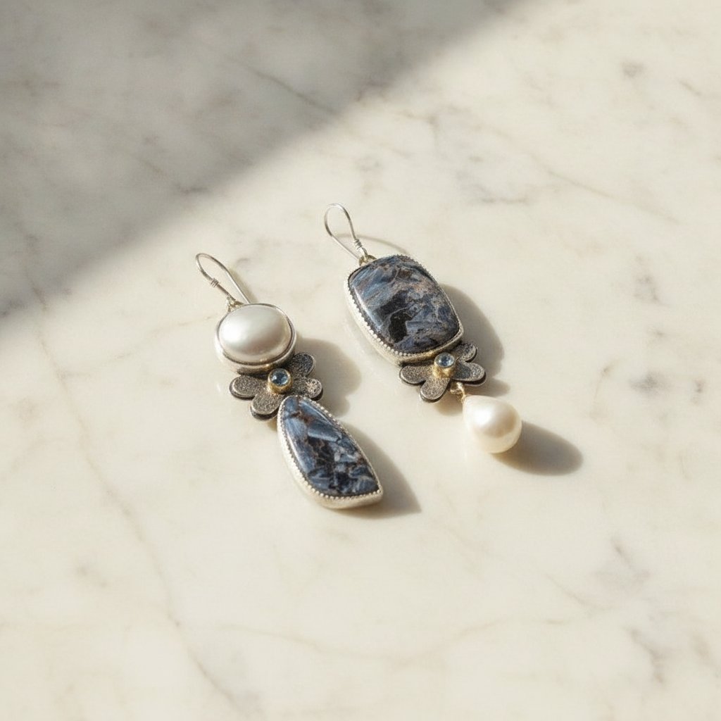 Zelie Sapphire Earrings