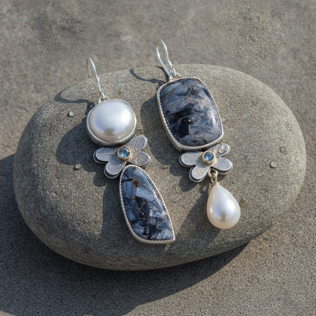 Zelie Sapphire Earrings