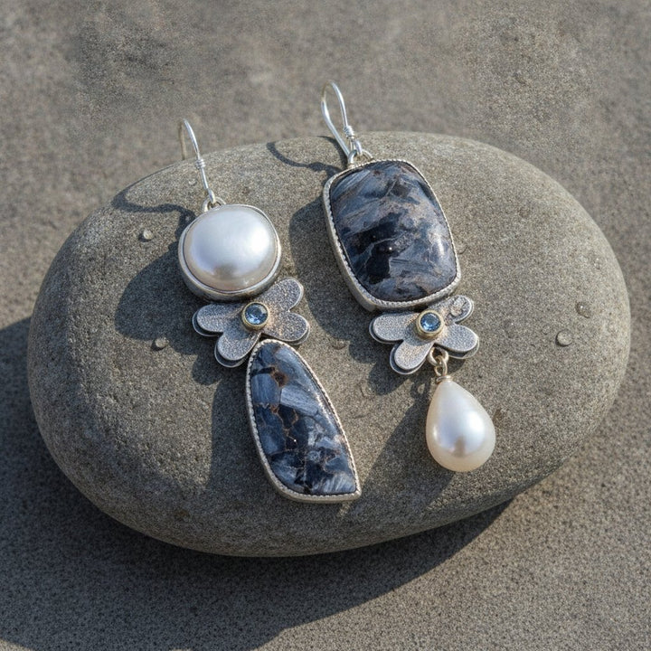 Zelie Sapphire Earrings