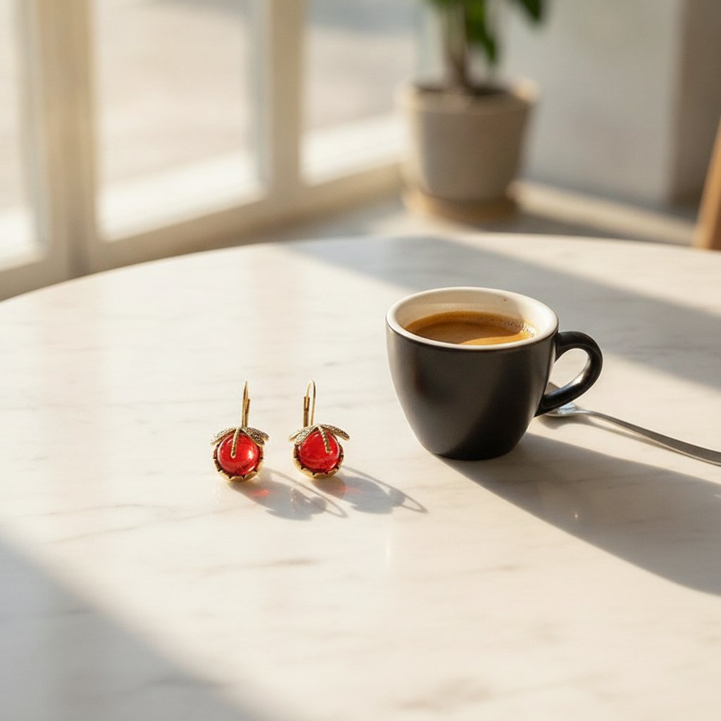 Blythe Ruby Earrings