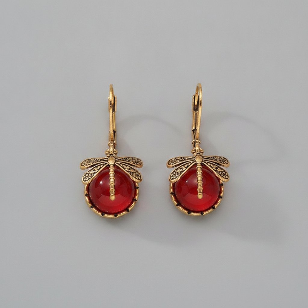Blythe Ruby Earrings