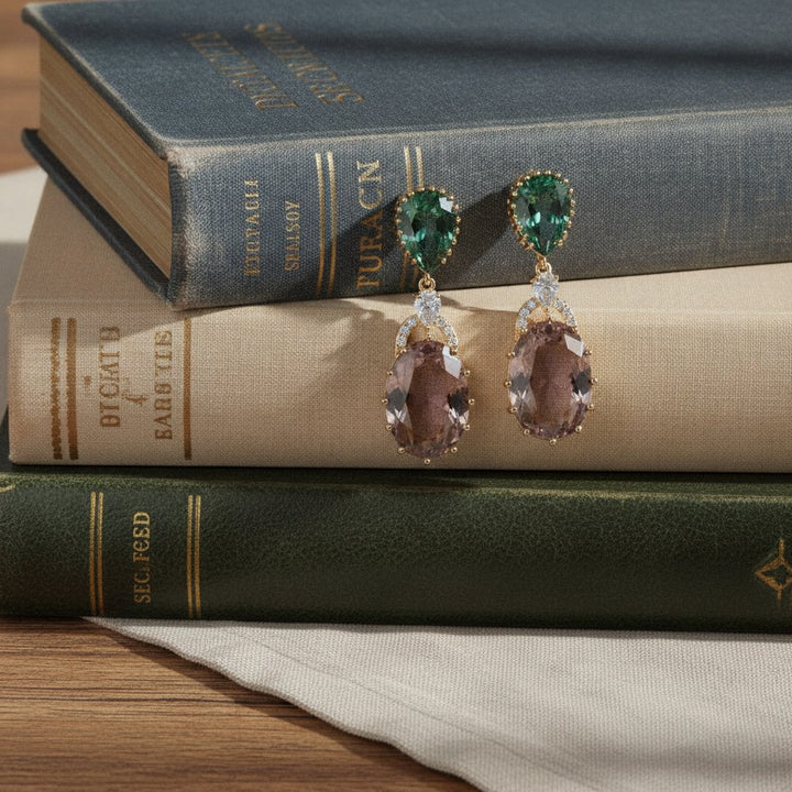 Doria Emerald Earrings