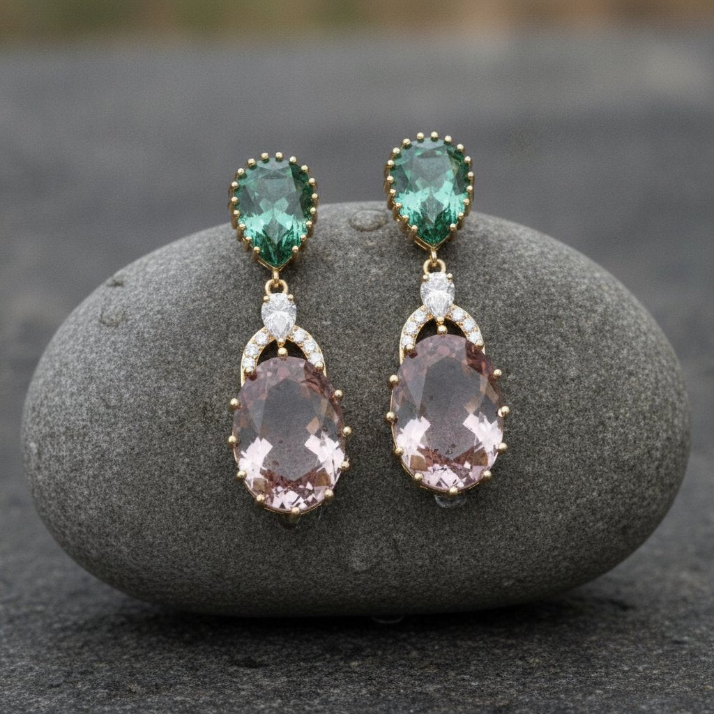 Doria Emerald Earrings