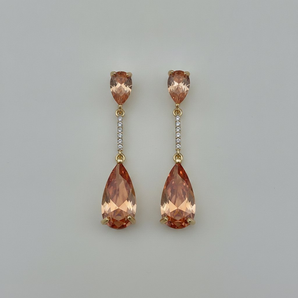 Willa Morganite Earrings