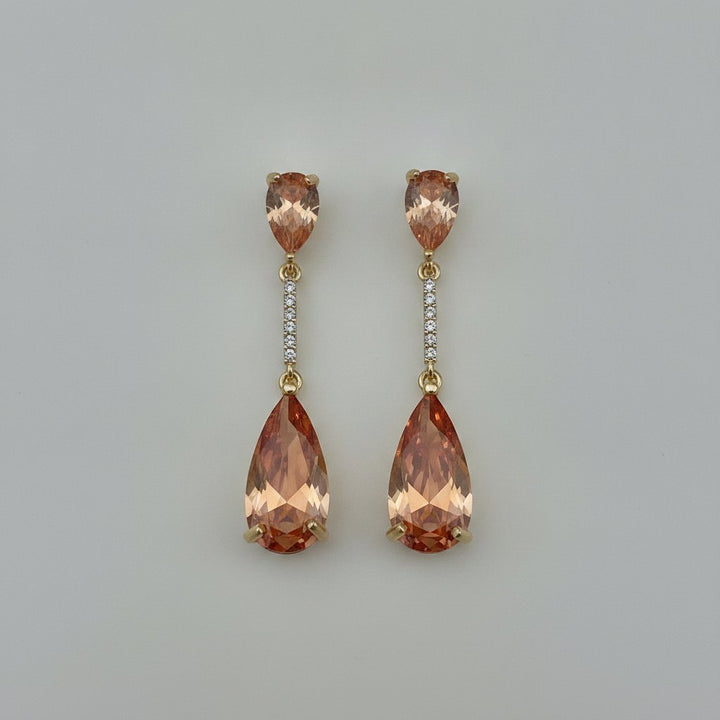 Willa Morganite Earrings