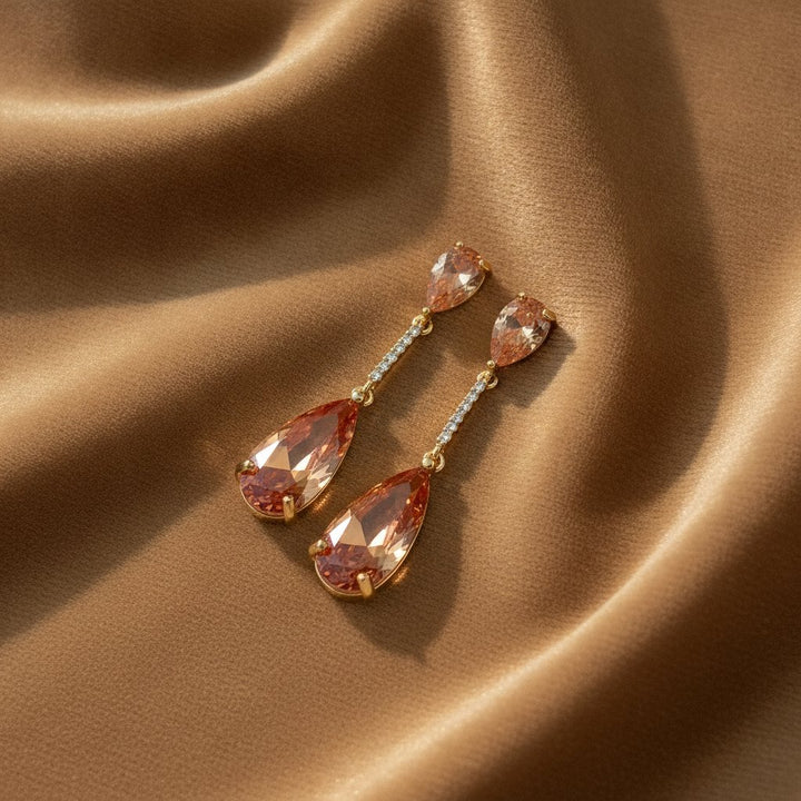 Willa Morganite Earrings