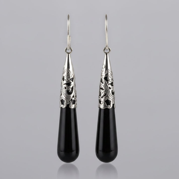 Xanthe Onyx Earrings