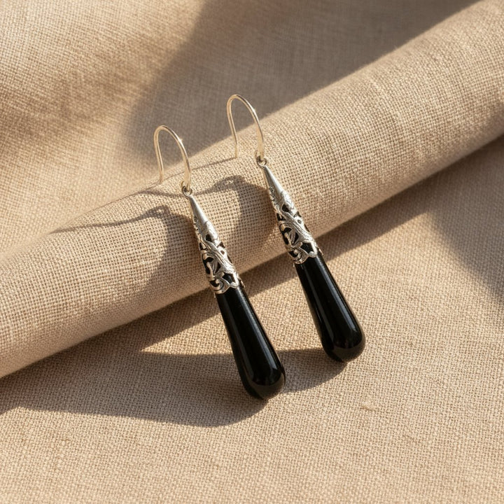 Xanthe Onyx Earrings