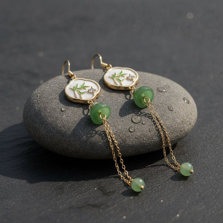 Yara Jade Earrings