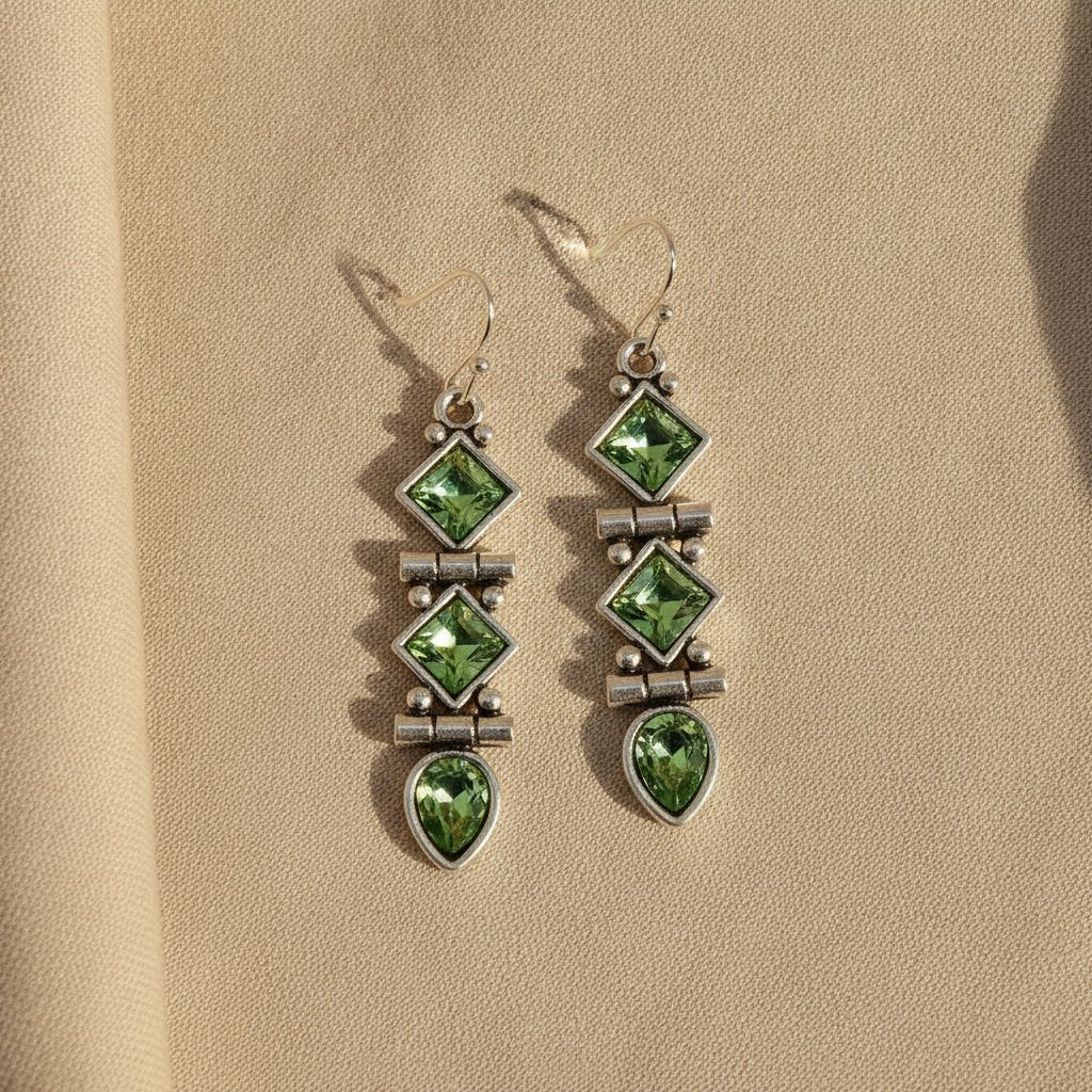 Quilla Crystal Earrings