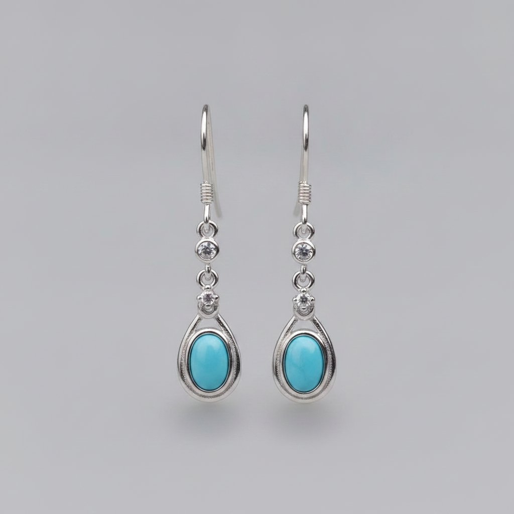 Jolie Larimar Earrings