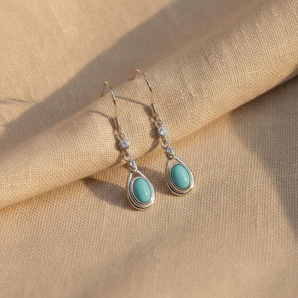 Jolie Larimar Earrings