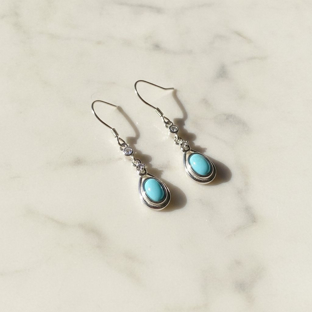Jolie Larimar Earrings