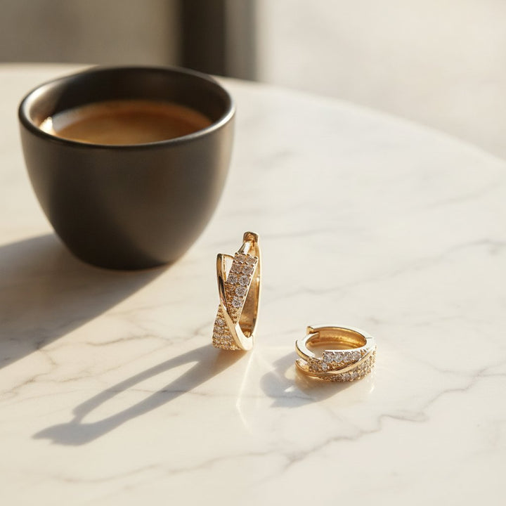 Fiora Crystal Earrings
