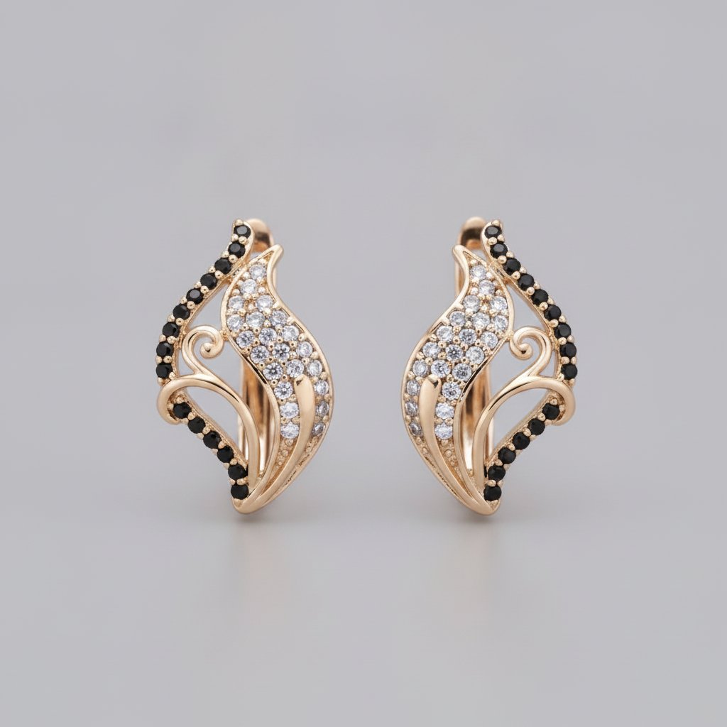 Fiora Gold Earrings