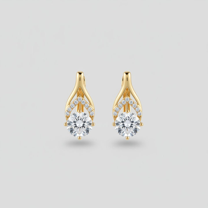 Fiora Gold Earrings