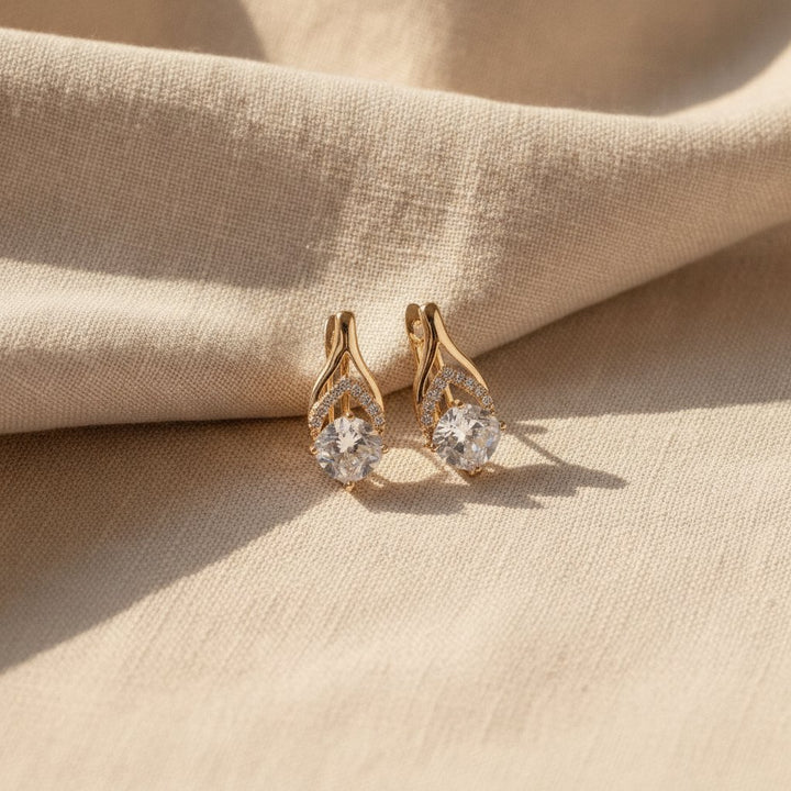 Fiora Gold Earrings