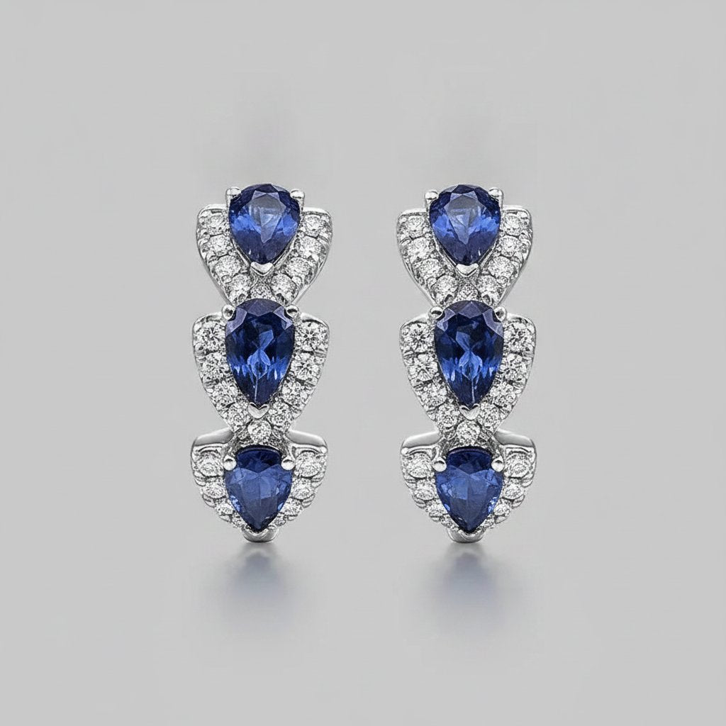 Amelie Sapphire Earrings