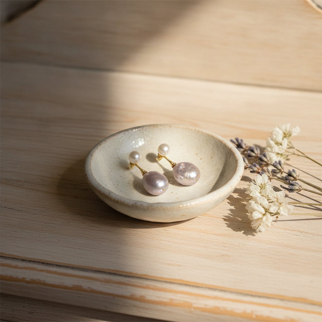 Amelie Pearl Earrings