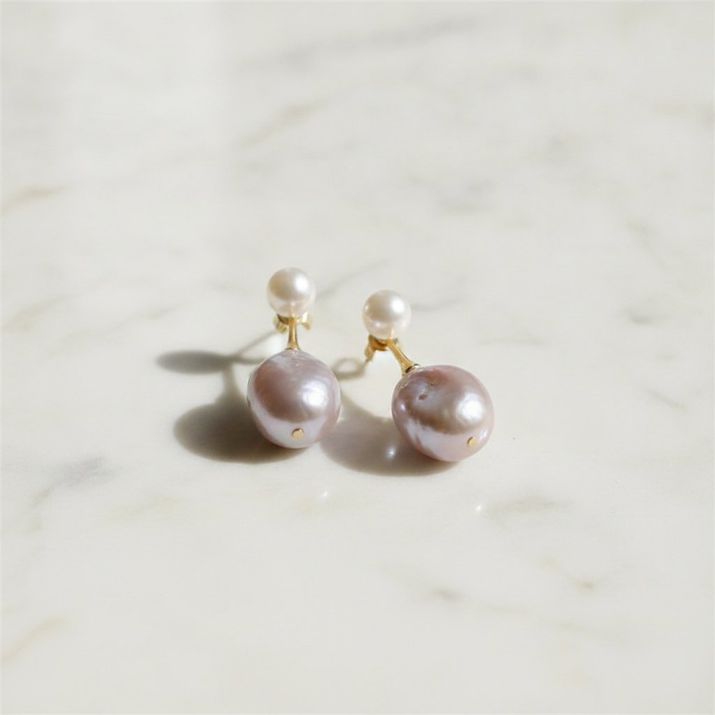 Amelie Pearl Earrings